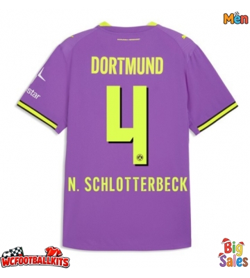 Borussia Dortmund Nico Schlotterbeck #4 Replica Third Stadium Shirt 2026-27 Short Sleeve